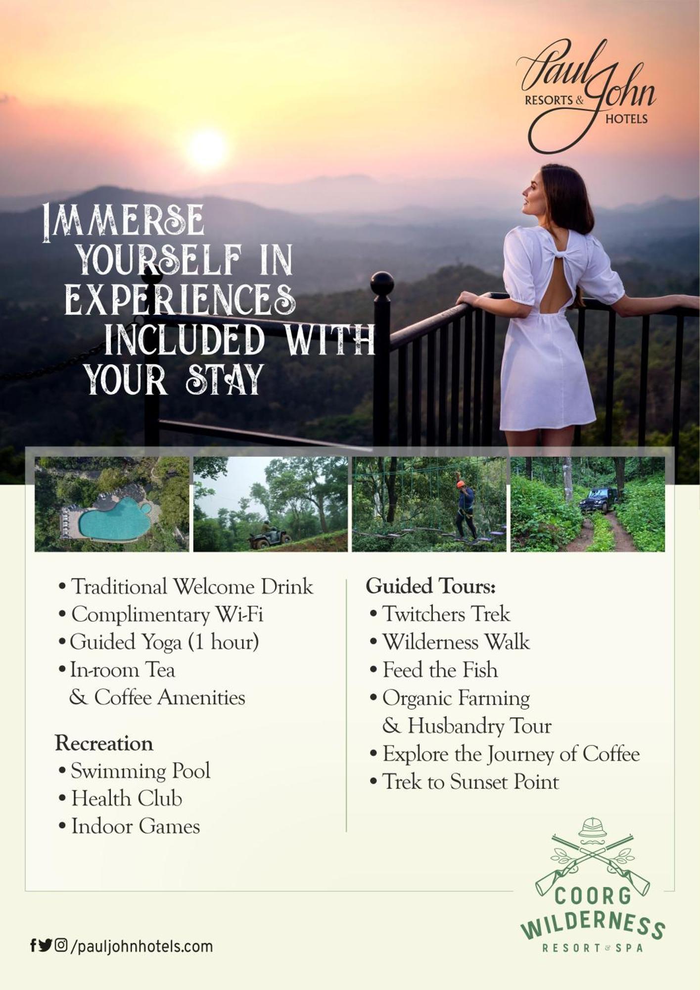 Coorg Wilderness Resort & Spa Madikeri Eksteriør bilde